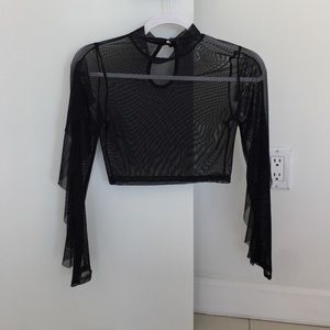 Transparency crop top. NEW